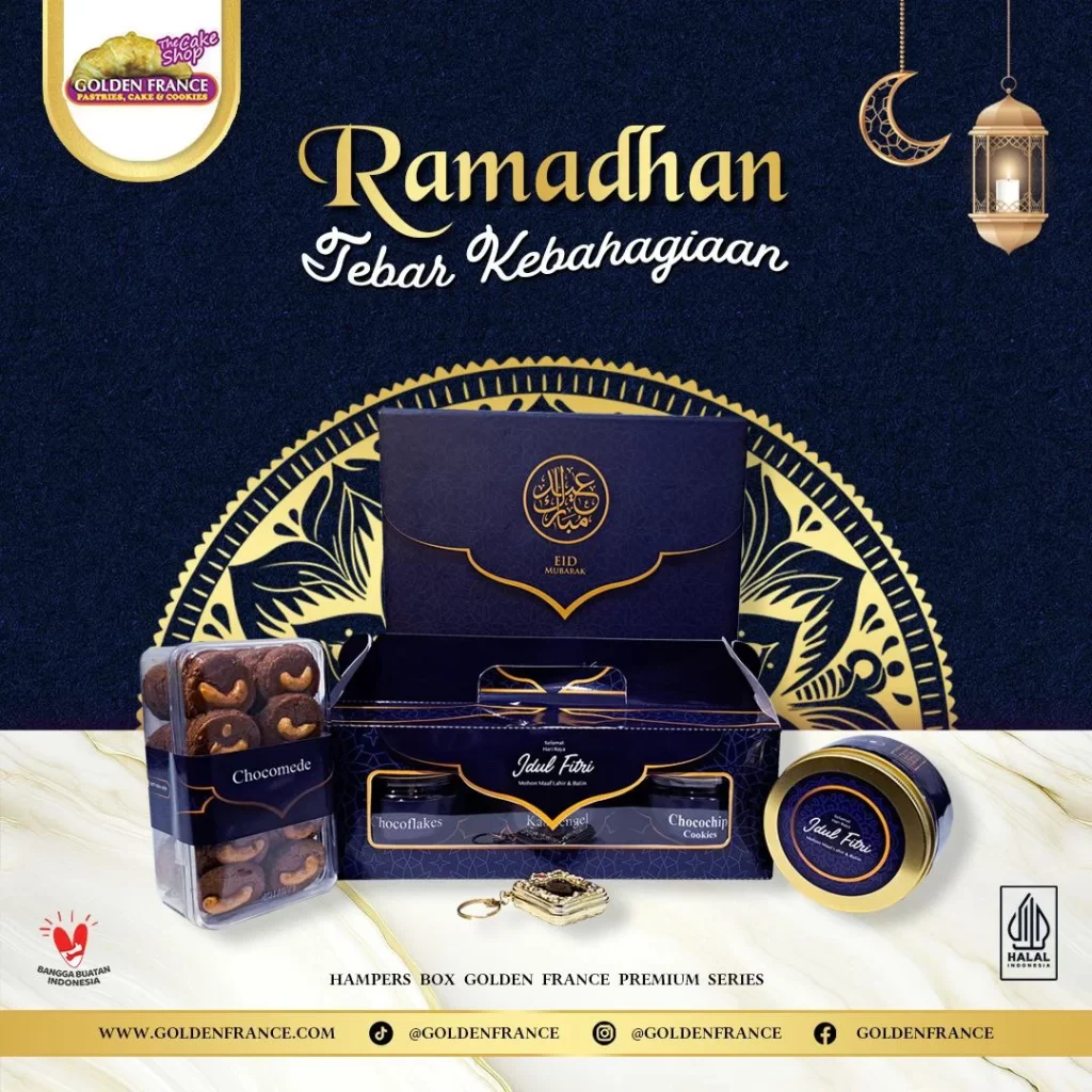 HAMPERs kue kering lebaran golden france HAMPERs kue kering lebaran golden france