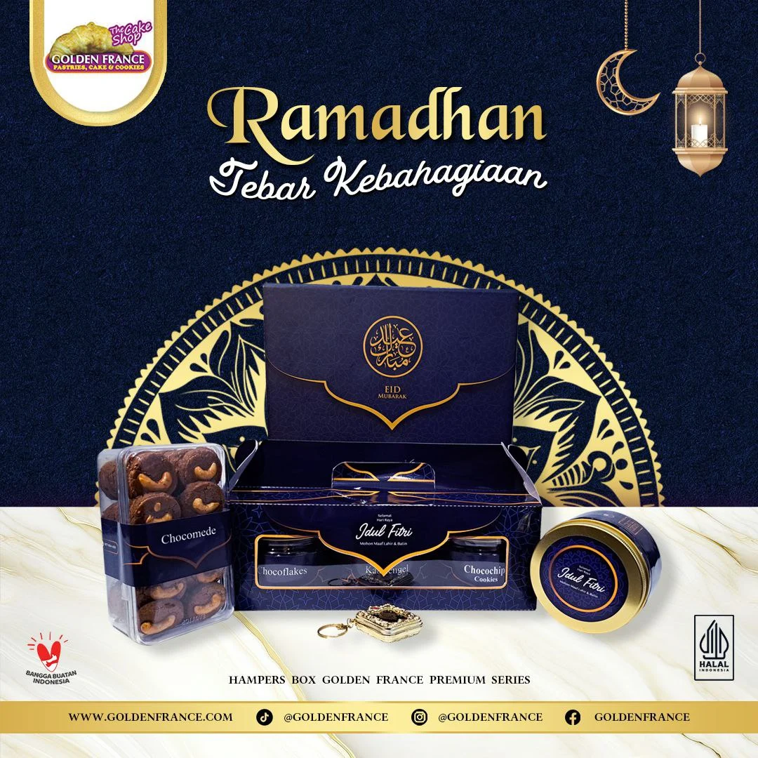 HAMPERs kue kering lebaran golden france