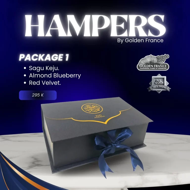 hampers hard box golden france paket 1