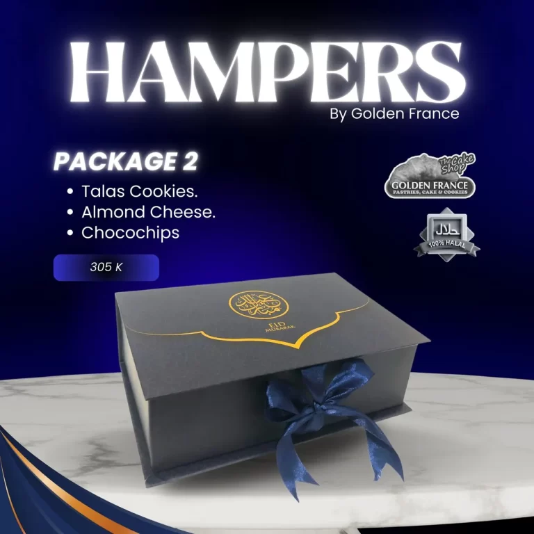hampers hard box golden france paket 2