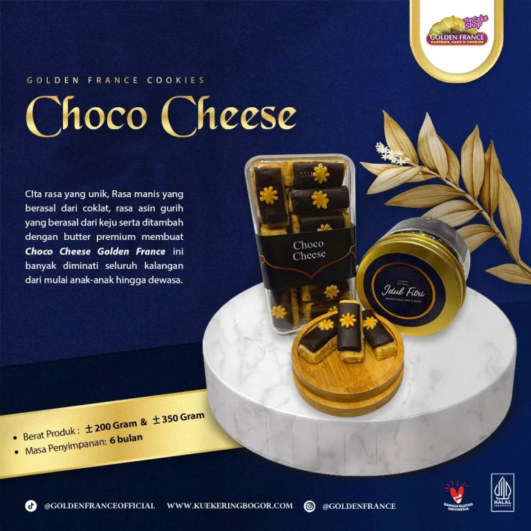 kue kering choco cheese golden france