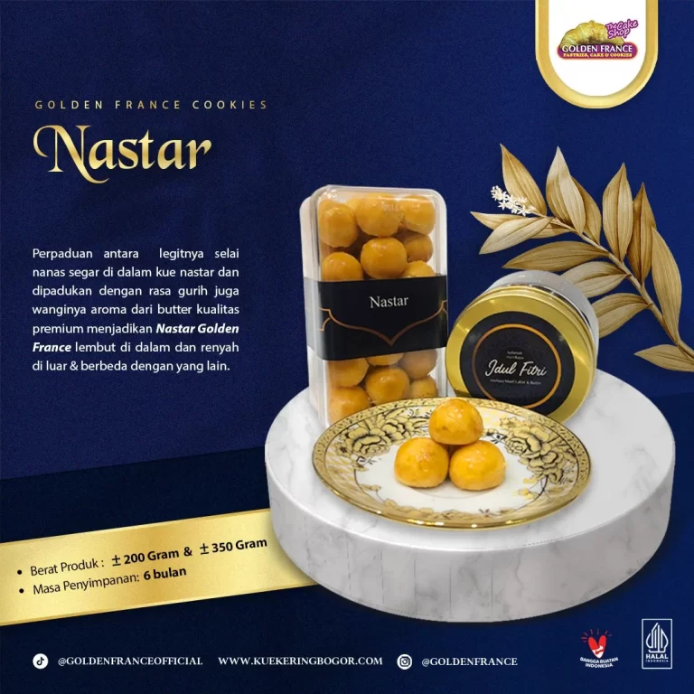 kue kering nastar golden france