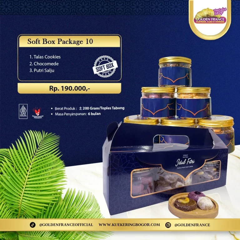 paket 10 hampers soft golden france