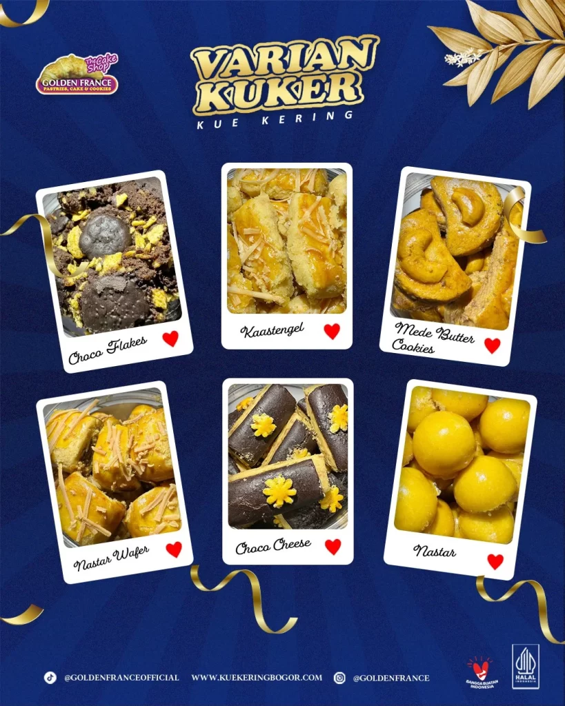 Inspirasi Kue Kering Lebaran untuk Hari Raya