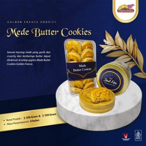kue kering mede butter cookies golden france
