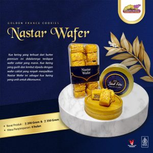 kue kering nastar wafer golden france