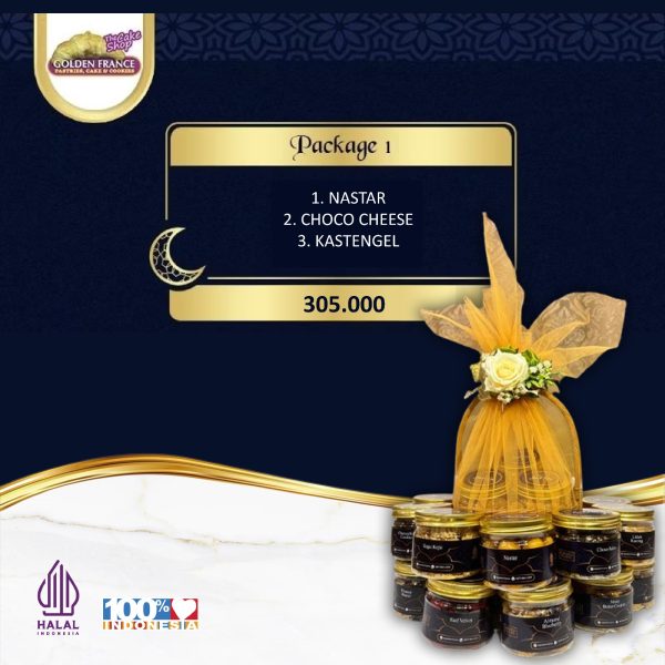 Hampers Kue Kering Lebaran Keranjang Box - Gambar 4