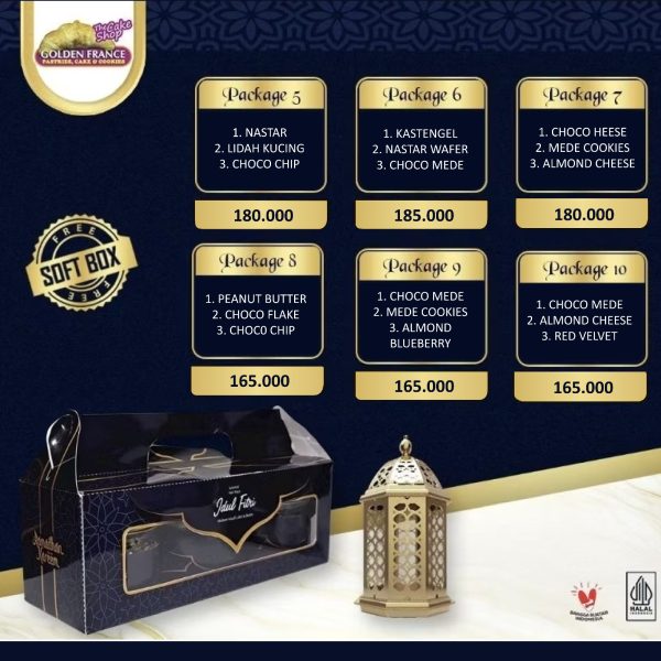 Hampers Kue Kering Lebaran Softbox - Gambar 4