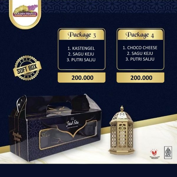 Hampers Kue Kering Lebaran Softbox - Gambar 3